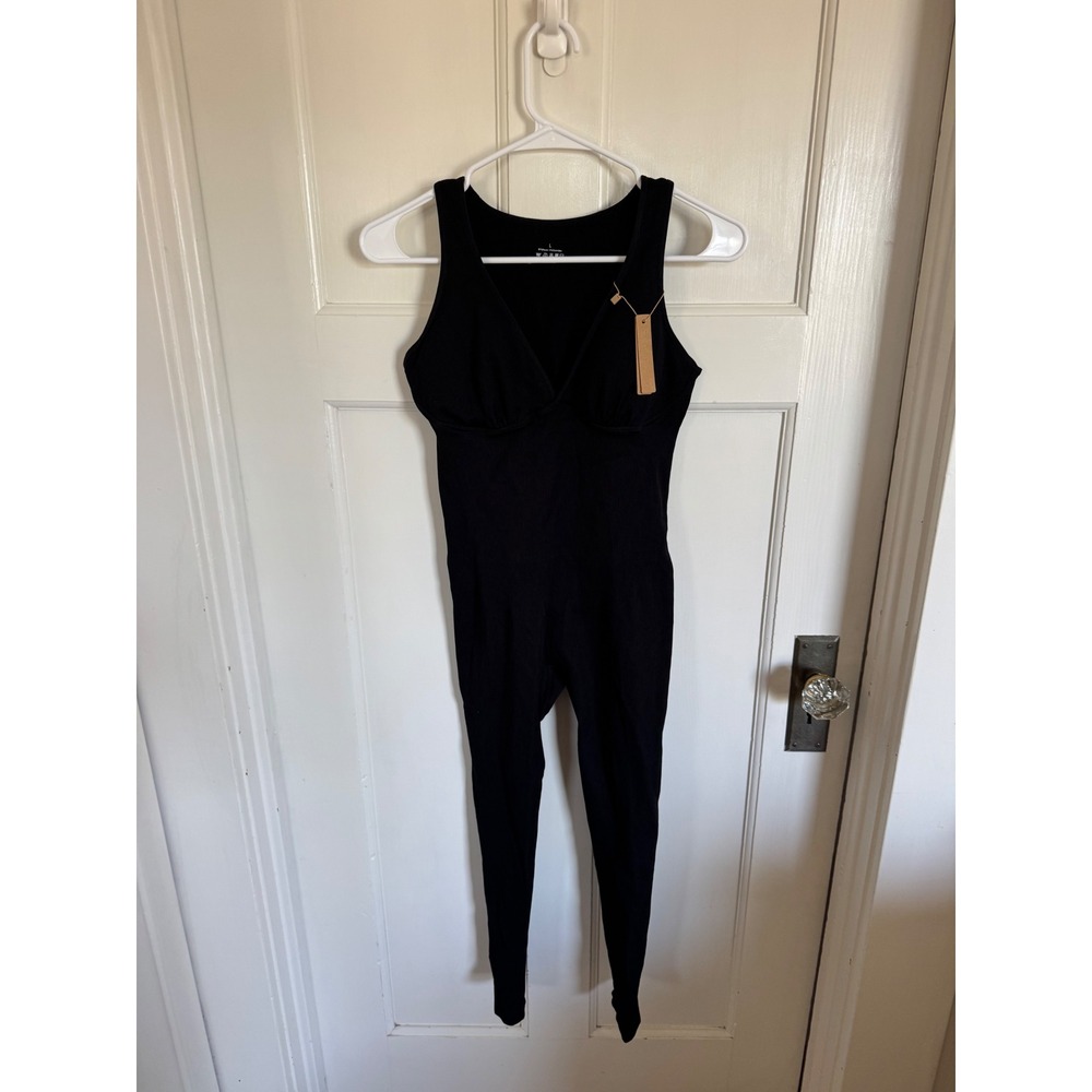 NWT Shapellx black shapewear jumpsuit size large